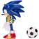 JAKKS Pacific Sonic The Hedgehog Soccer Bendable