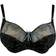 Pour Moi Imogen Rose Embroidered Full Cup Bra - Black/Platinum