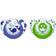 Nuk Genius Napp 0-6m 2-pack