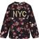 Petit by Sofie Schnoor Eline Sweatshirt NYC - AOP Flower Black (P193342)