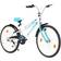 vidaXL Childrens Bicycle 24" Blue And White