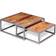 vidaXL 244232 2-pack Soffbord 65x65cm 2st