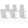 Beliani Catania 6-pack Garden Dining Chair