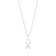 Gynning Jewelry Eternity Drop Necklace - Silver