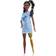 Barbie Fashionistas Doll 146 with 2 Twisted Braids & Star Print Dress