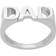 Maria Black Dad Ring - Silver