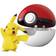 Pokémon Clip 'N Go Pikachu Pokéball