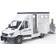 Bruder Mercedes Benz Sprinter Hestetransport med 1 hest 02533