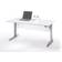 Tvilum Prima White/Gray Metal Skrivbord 80x150cm