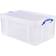 Really Useful Boxes Plastic Clear Storage Box 64L