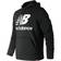 New Balance Essentials Stacked Logo Po Hoodie - Black