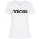 Adidas Essentials Linear T-shirt Women - White/Black