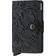 Secrid Miniwallet in pelle e alluminio Ornament - Nero