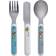 Rätt Start Teddy Bear Balloon Cutlery 3-Pieces