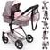 Bayer Combi Dolls Pram with Butterfly Neo Vario