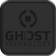 Celly Ghost Fix Supporto Adesivo Universale con Sistema di Fissaggio Magnetico Nero