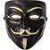 Ultra Adults Guy Fawkes Mask Hacker Anonymous Mask V for Vendetta Halloween Cosplay