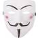 Ultra Adults Guy Fawkes Mask Hacker Anonymous Mask V for Vendetta Halloween Cosplay