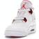 Nike Air Jordan 4 Retro M - White/Total Orange/Metallic Silver