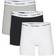 Calvin Klein Cotton Stretch Boxers 3-pack - Black/White/Grey Heather