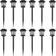 vidaXL 810650 Bedlampe 38cm 12stk