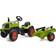 Falk Claas Tractor with Trailer with Excavator & Opening Bonnet