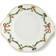 Royal Copenhagen Star Fluted Christmas Dinner Plate 10.75"