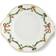 Royal Copenhagen Star Fluted Christmas Flat tallrik 27cm