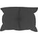 vidaXL 47463 3-pack Stolsdyna Svart (61x60cm)