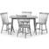 Julian Bowen Torino Dining Set 75x120cm 5pcs