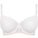 Freya Daisy Lace Padded Half Cup Bra - White