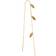 Stine A Three Leaves Earring - Gold