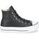 Converse Chuck Taylor All Star Lift Hi Black Leather Women's