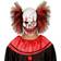 Widmann Masque clown tête de mort cheveux