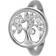 Christina Tree Of Life Ring - Silver/Topaz