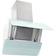 vidaXL VX50702 60cm, White, Stainless Steel