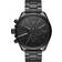 Diesel DZ4537 taille unique Noir ACIER 316 L Homme MS9 Chrono