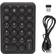 Deltaco Wireless Numbered Keypad Musta