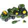 Klein Transporter with John Deere Tractor 3908