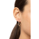 Lily and Rose Capella Hoop Earrings - Gold/Transparent
