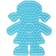 Hama Beads Maxi Pin Plate Transp Girl