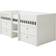 FLEXA Freja Low Mid Sleeper with storage 101.7x206cm