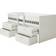 FLEXA Freja Low Mid Sleeper with storage 101.7x206cm