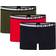 Tommy Hilfiger Herenslips 3P Logo Trunk - Blauw/Rood