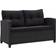 vidaXL 46154 2-seat Outdoor Sofa