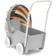 Micki Skrållan Wooden Doll's Pram