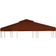 vidaXL 2-Tier Gazebo Top Cover