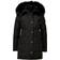 Hollies Subway Jacket - Black/Black (Real Fur)