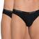 Sloggi Slip Uomo Mini Confezione 2 Pezzi - Nero