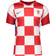 Nike CRO Stad Jsy SS White/Red, Male, Kleding, T-shirt, Voetbal, Multi kleur